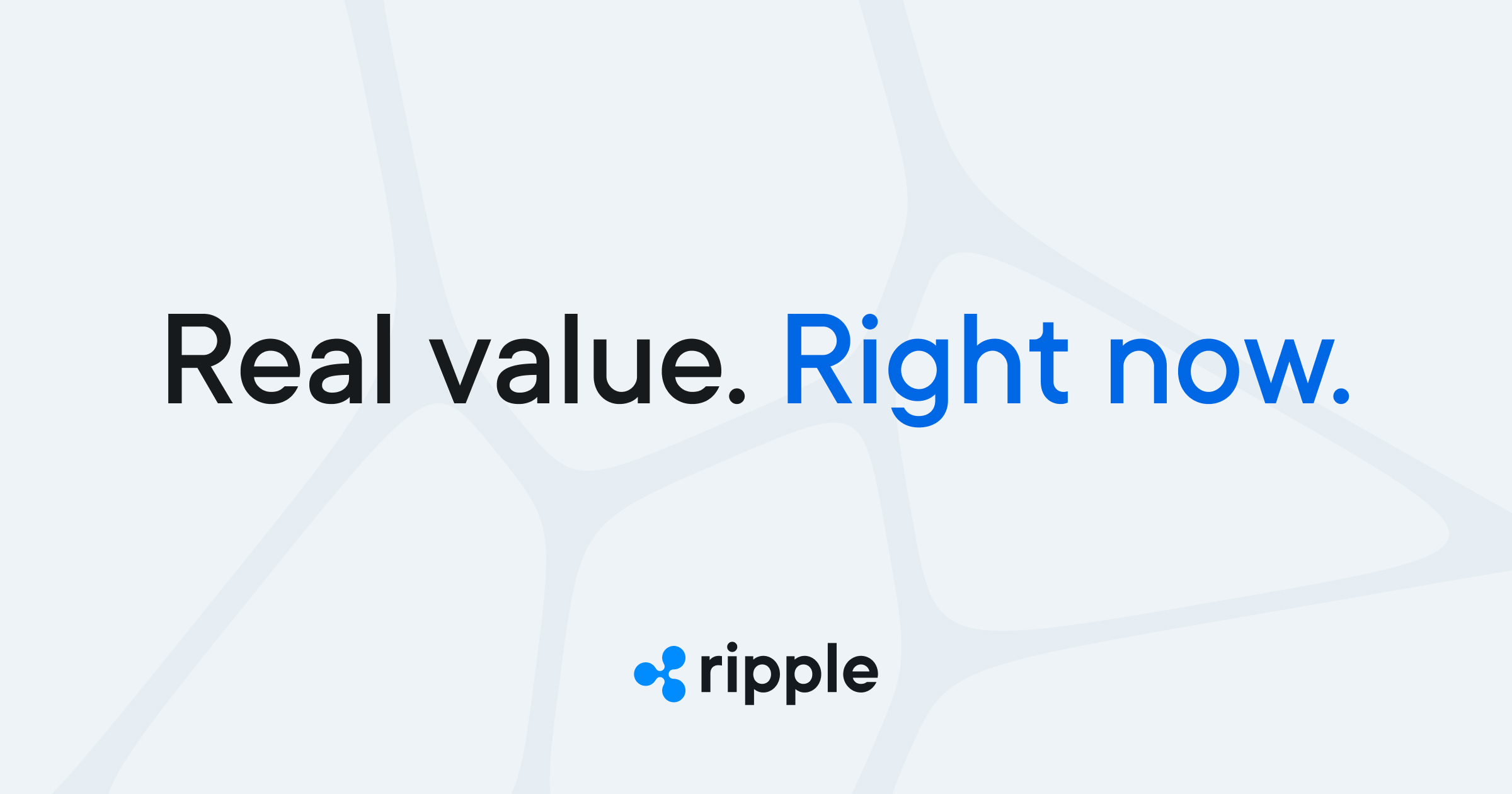 Ripple: Real Value Right Now
